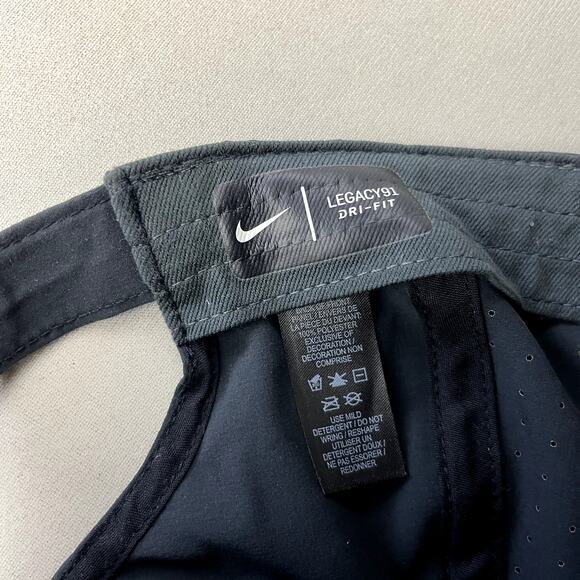 Nike Kansas State Wildcats Hat Cap Strapback Black University College Adjustable - Picture 6 of 6